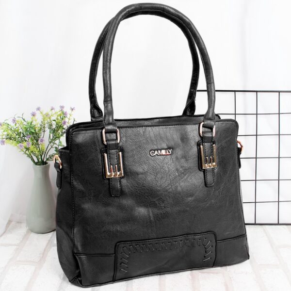 Bolsa Feminina De Ombro Com Detalhes Tressê
