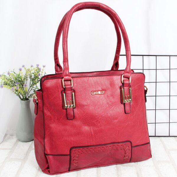 Bolsa Feminina De Ombro Com Detalhes Tressê