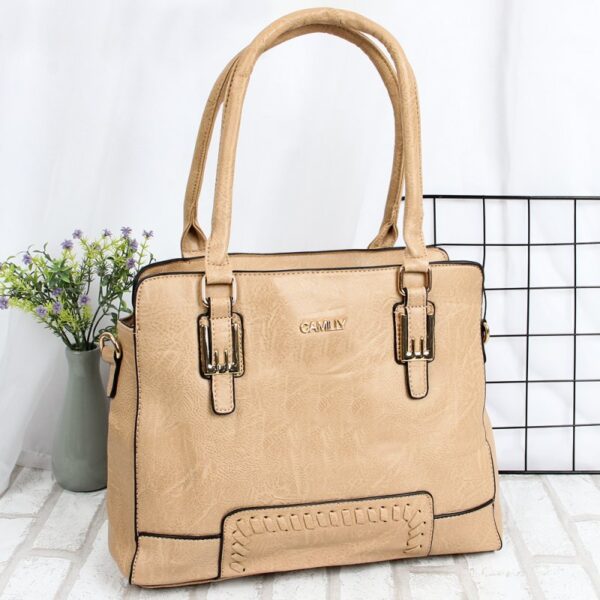 Bolsa Feminina De Ombro Com Detalhes Tressê