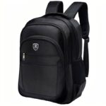 Mochila Escolar/ Universitária Unissex Preta Impermeável Mochila Escolar/ Universitária Unissex Preta Impermeável