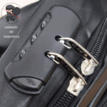 Mochila Reforçada Grande Faculdade Entradas P/ USB e Fone P2