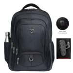 Mochila Reforçada Grande Faculdade Entradas P/ USB e Fone P2