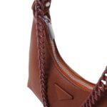 Bolsa Feminina Estilo Hobo Bag Alça Corrente E Transversal 2 Repartições