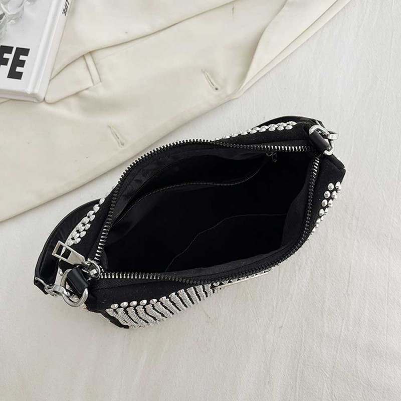 Bolsa Feminina Pequena De Brilho Strass Corrente Blogueira Bolsa Feminina Pequena De Brilho Strass Corrente Blogueira