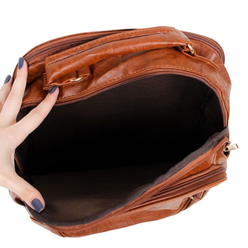 Mochila Feminina Grande Reforçada 2 Divisórias Trabalho Viagem